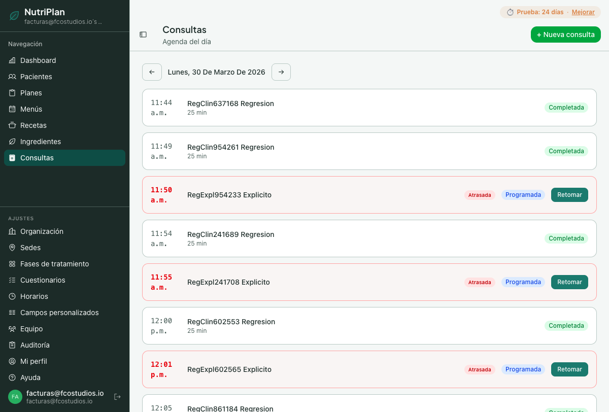 Espacio de trabajo de consulta